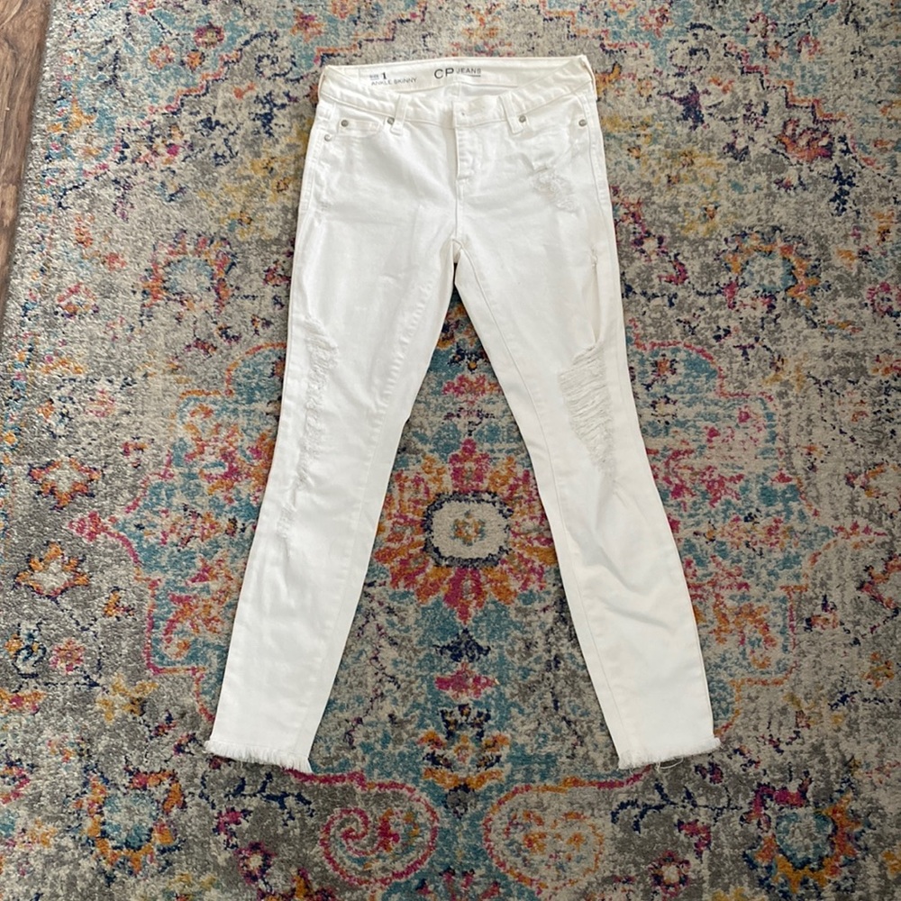 White jeans size 1